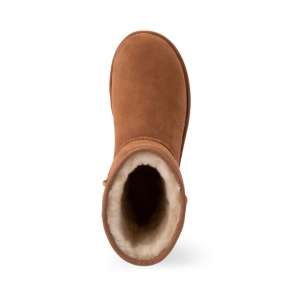 FINAL$ UGG Classic Short II Chestnut Suede Boots - Picture 5 of 9